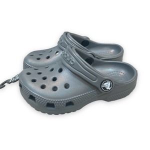 Crocs Classic Clog 206990-0DA Slate Grey Toddler c8 New